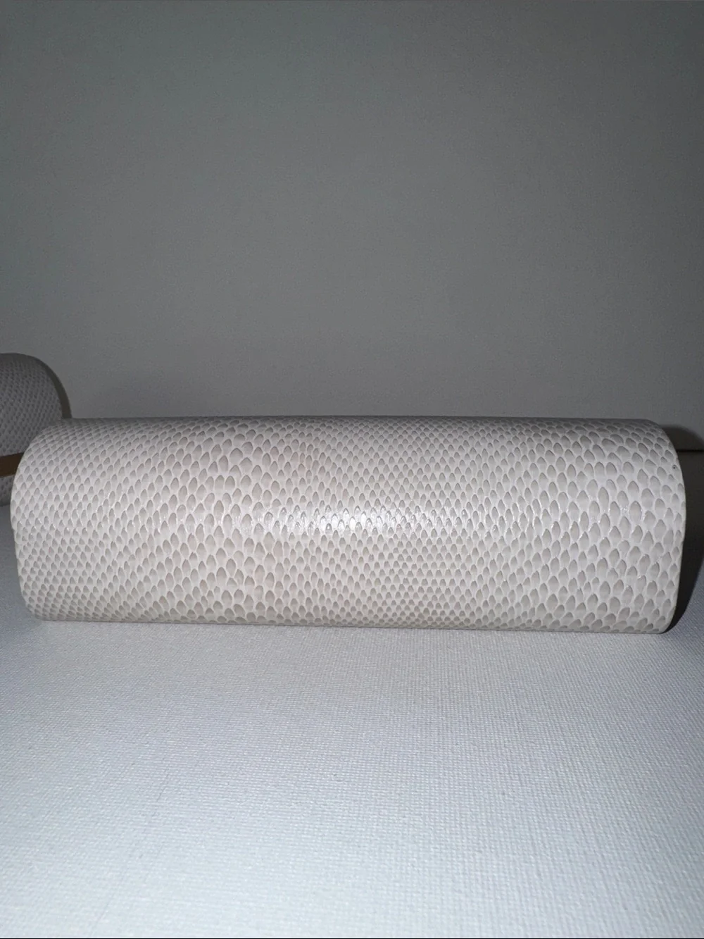Jimmy Choo Faux Snakeskin Eyeglasses Case